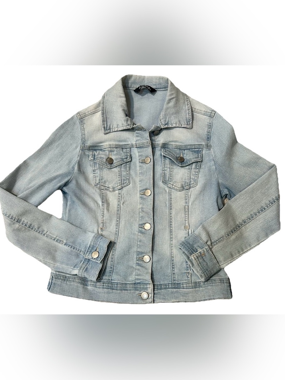 d jeans Stretch Cotton Denim Jean Jacket S Americana Classic Casual Western